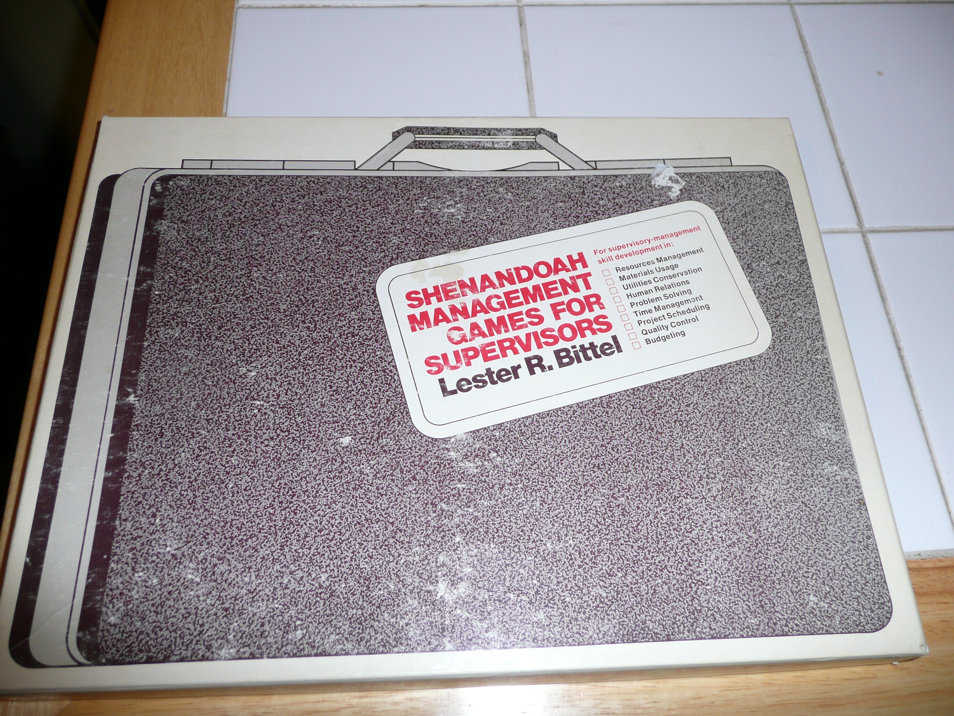 Shenandoah Management Games for Supervisors