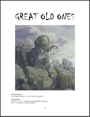 Great Old Ones