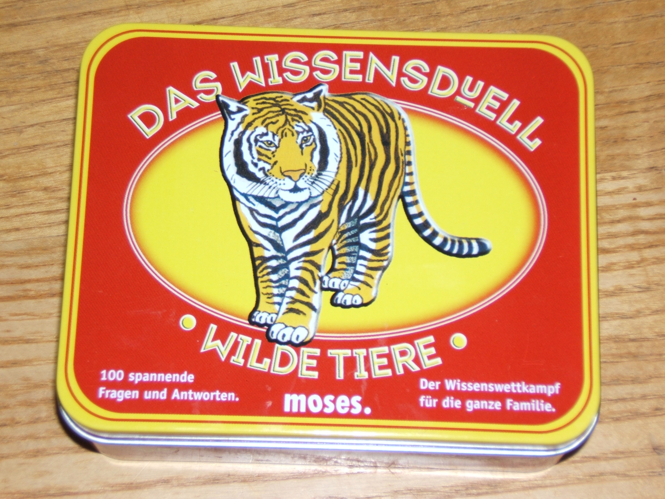 Das Wissensduell - Wilde Tiere