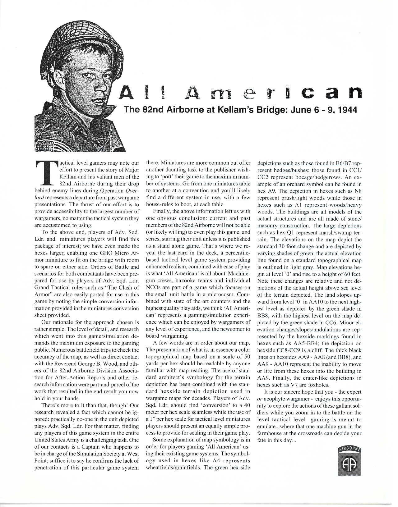 All American: Kellams Bridge