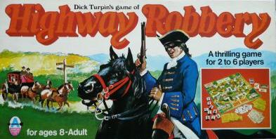 Dick Turpins game of Highway Robbery