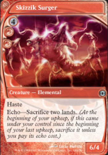 MTG-4x-Moderate Play, English-Skizzik Surger-Future Sight | eBay