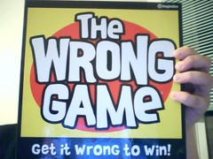 The Wrong Game