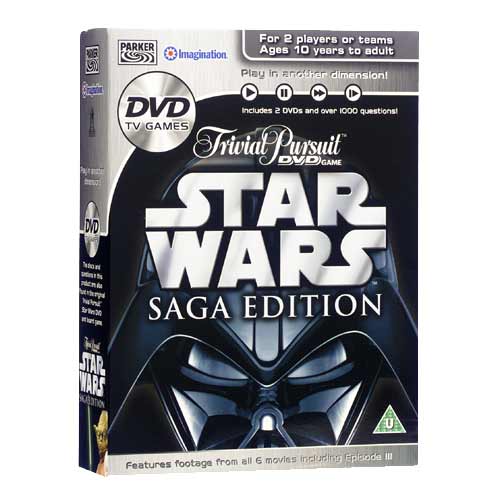 Trivial Pursuit DVD Star Wars  - Case Version