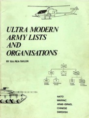 Ultra Modern Army Lists and Organisations (Second Edition)