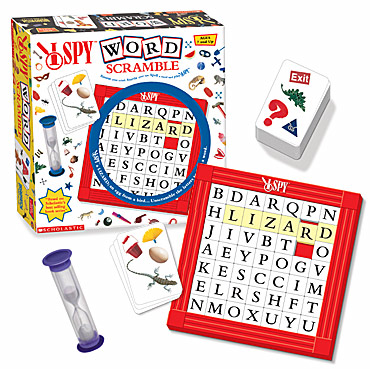 I Spy Word Scramble Game