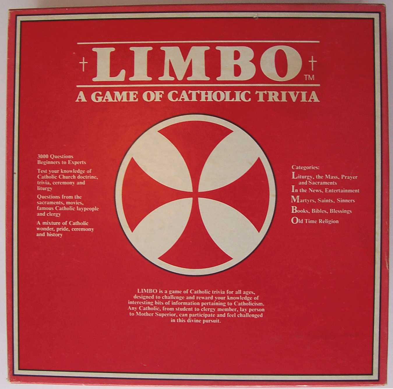Limbo: The Game of Catholic Trivia!