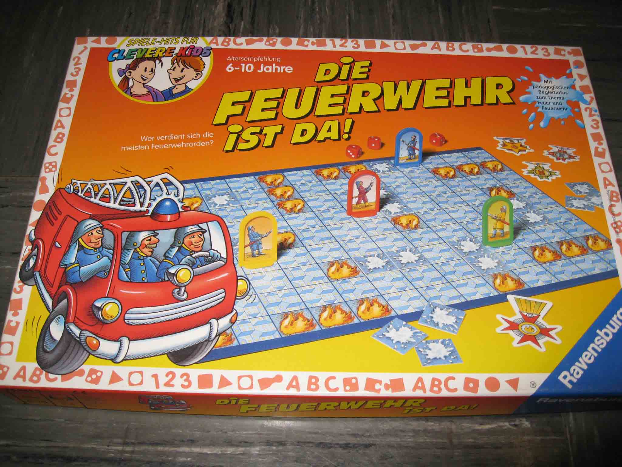 Die Feuerwehr ist da!