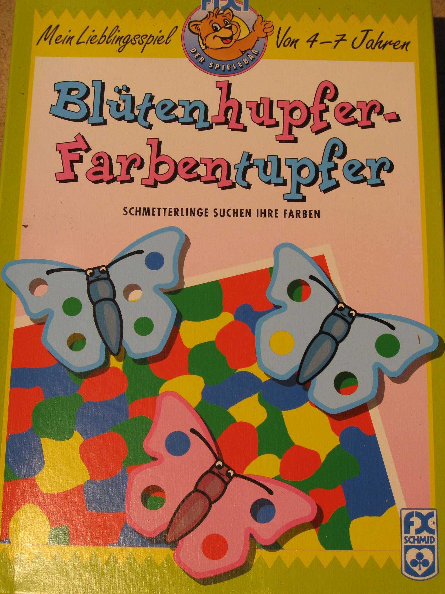 Blütenhupfer-Farbentupfer