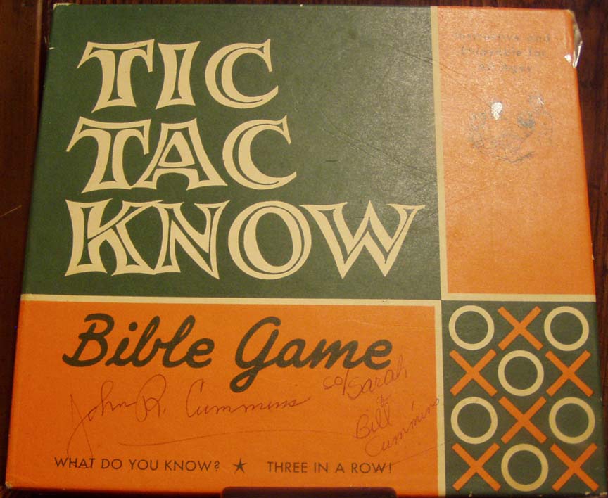 Tic Tac Know Bible Game