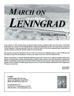 Panzer Grenadier: March on Leningrad