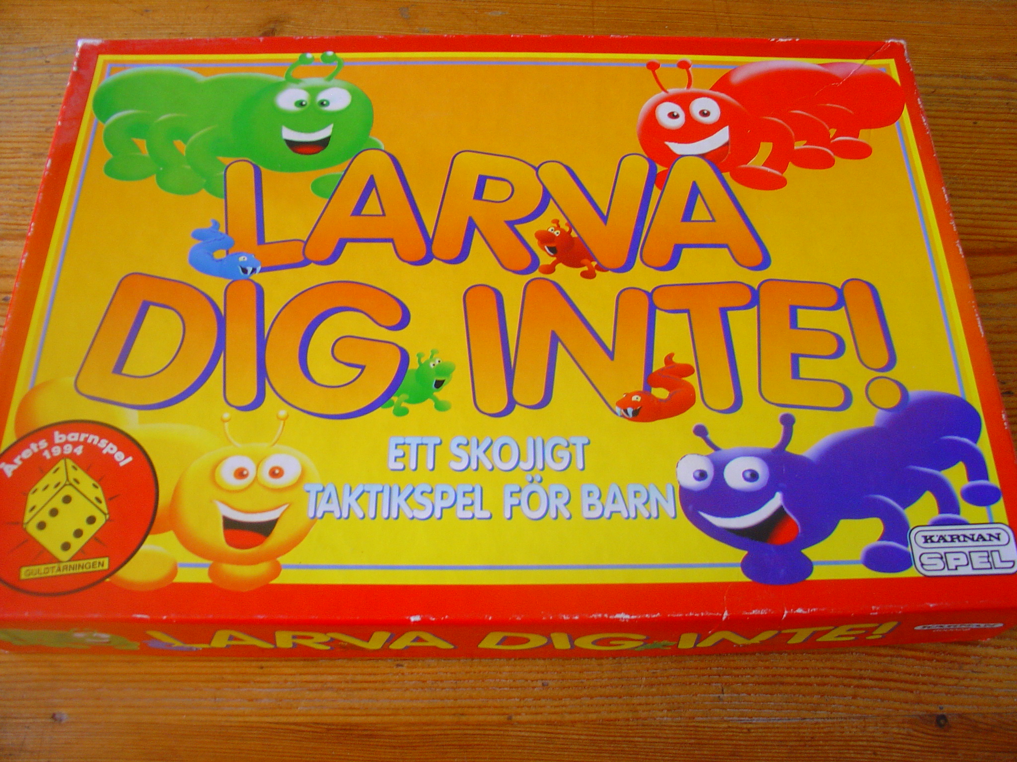 Larva dig inte!
