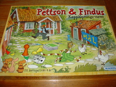 Pettson & Findus Kapplöpnings-memo