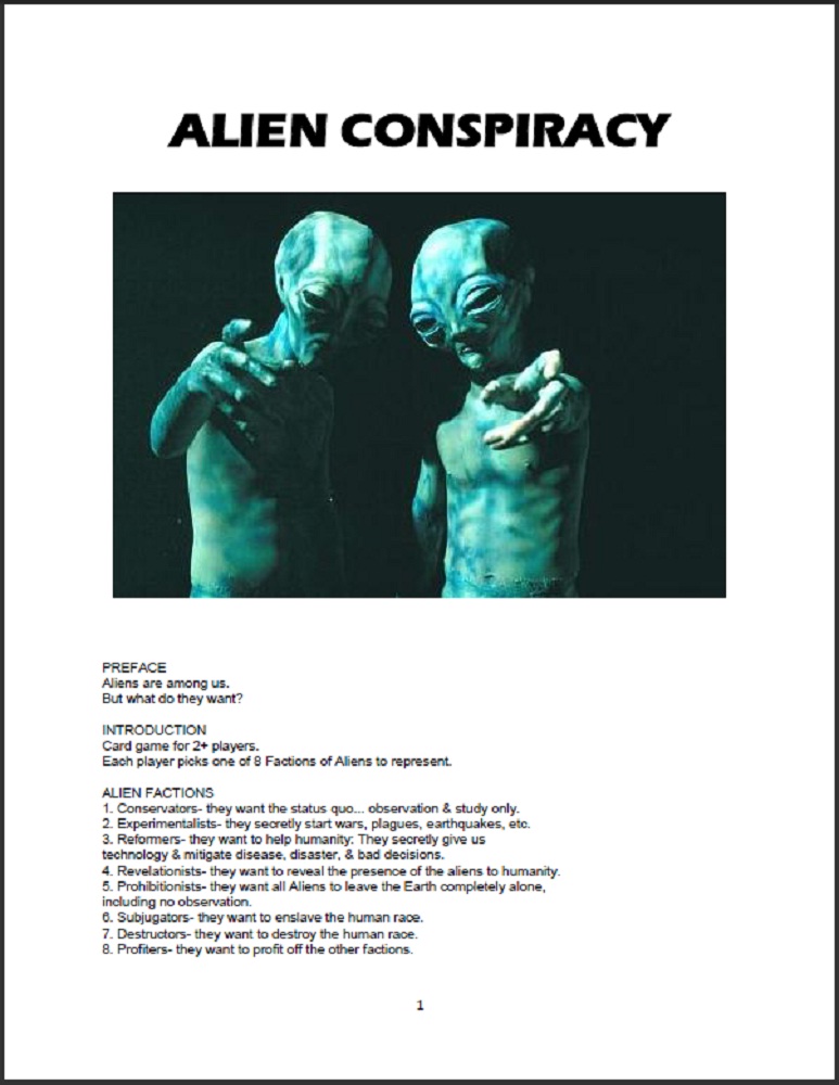 Alien Conspiracy