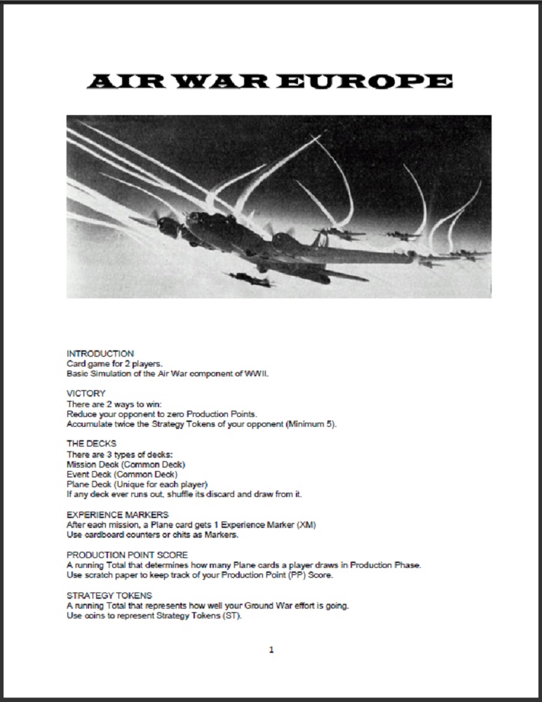 Air War Europe