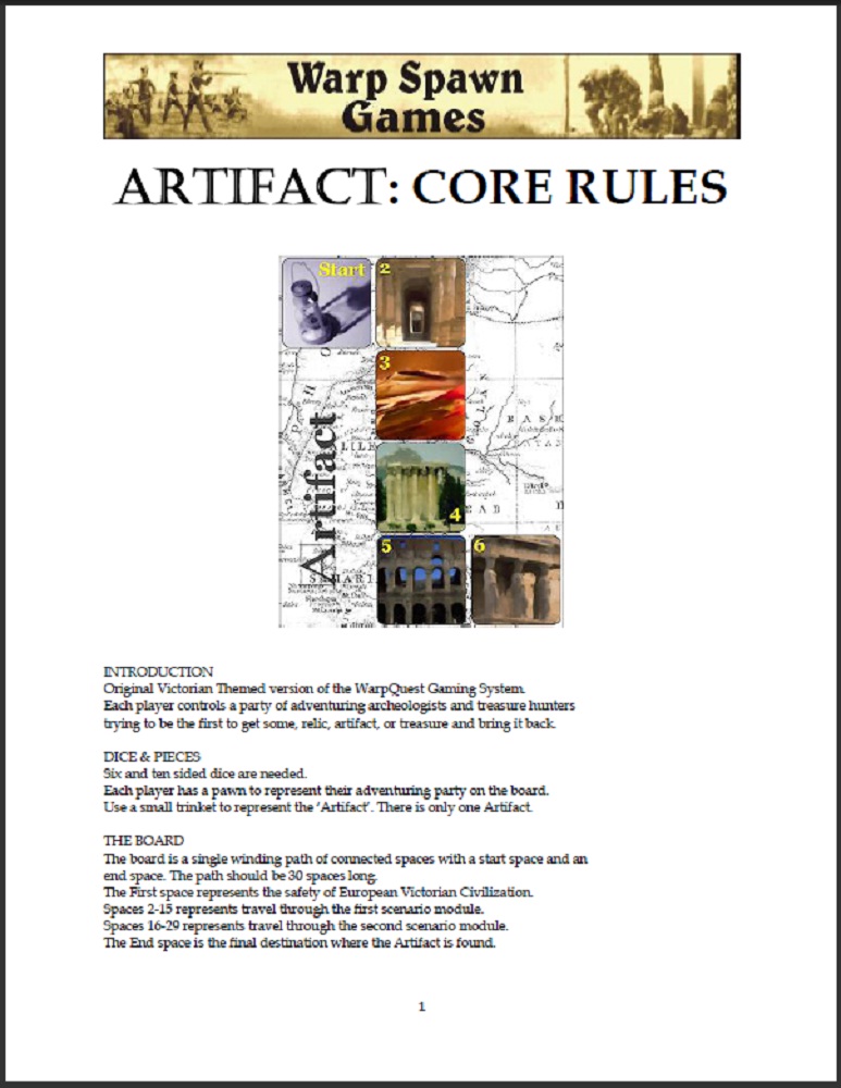 Artifact Core Rules