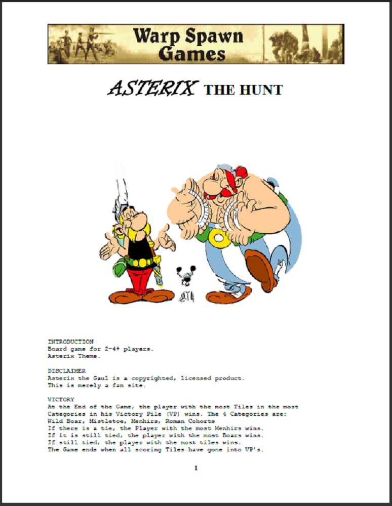 Asterix: The Hunt