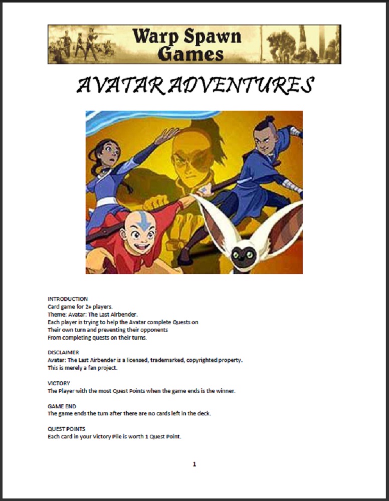 Avatar Adventures