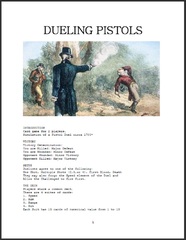 Dueling Pistols