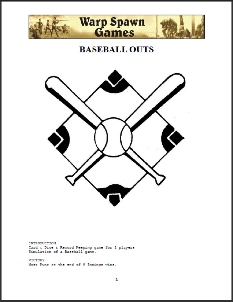Baseball Outs
