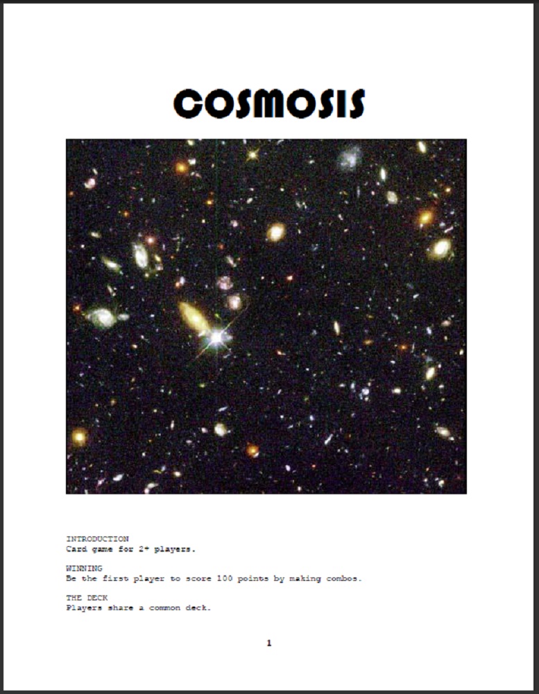 Cosmosis