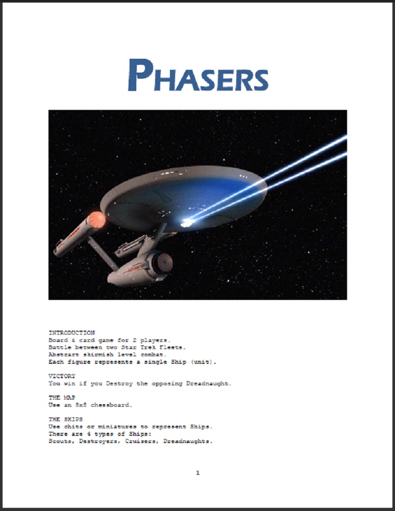 Phasers