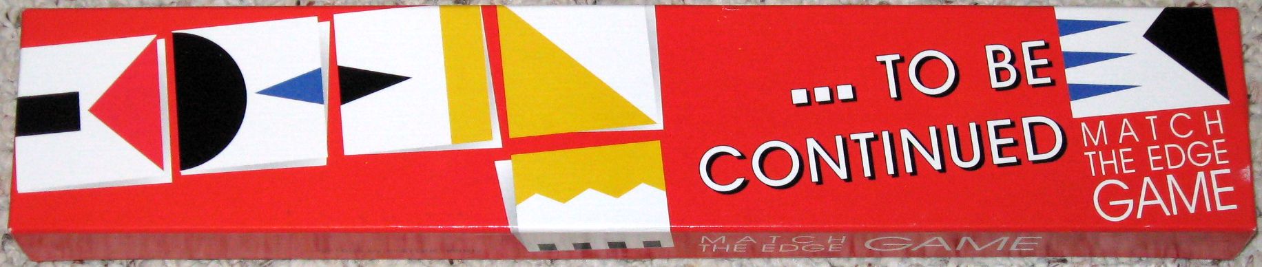 To Be Continued: Match the Edge Game