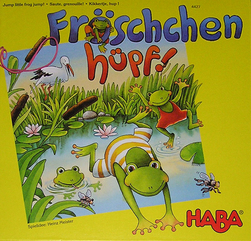 Fröschchen, hüpf!