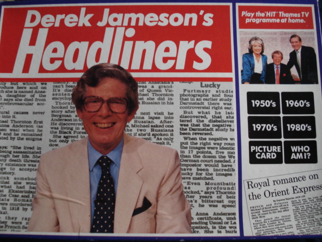 Derek Jamesons Headliners