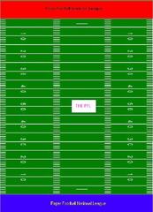 Paper Football League
