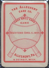 The Base Ball Card Game