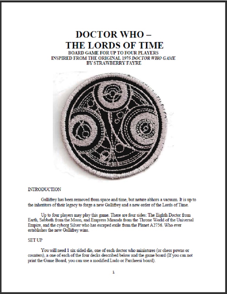 Doctor Who: The Lords of Time