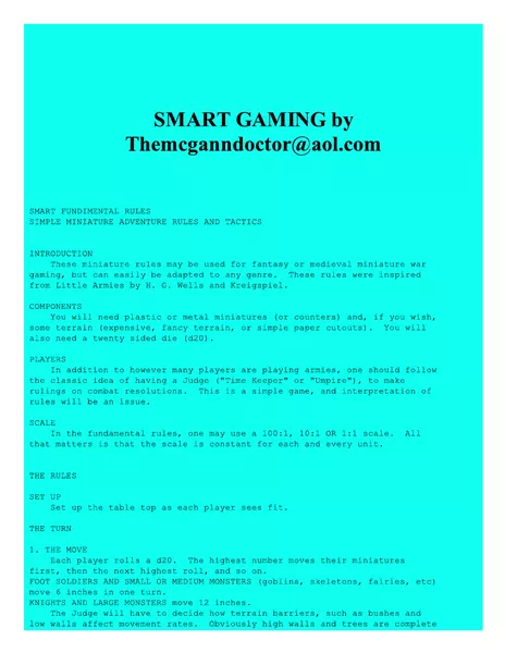 SMART Gaming