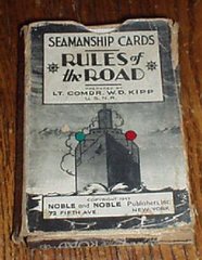 Rules of the Road - Seamanship Cards