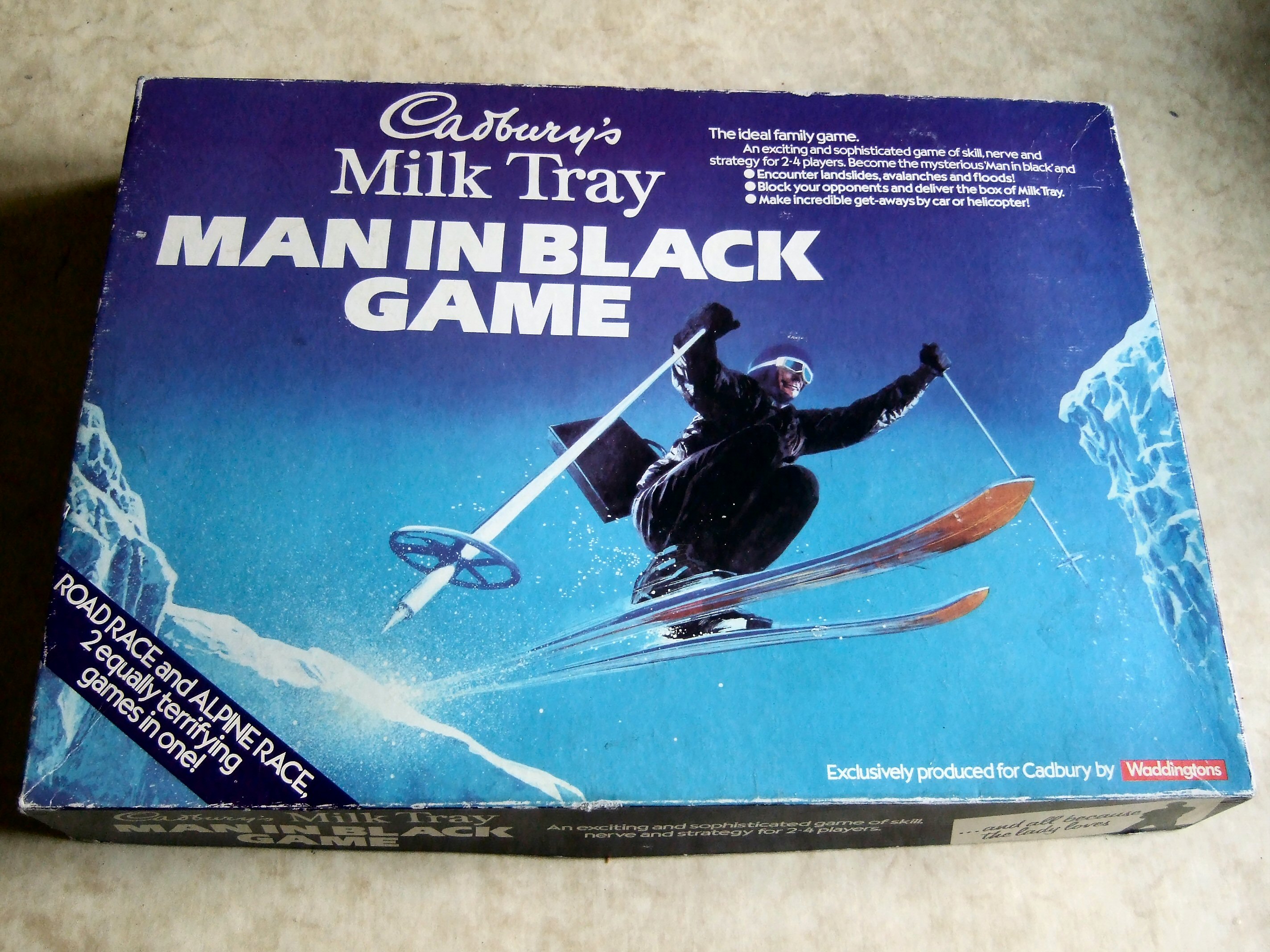 Cadburys Milk Tray Man In Black Game