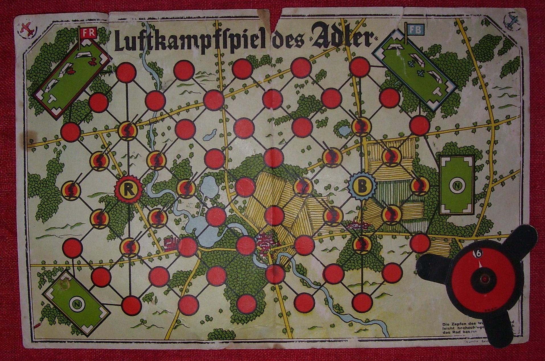 Luftkampfspiel des Adler