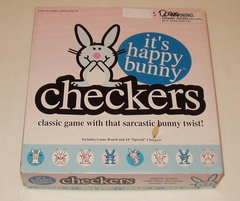 It's Happy Bunny Checkers