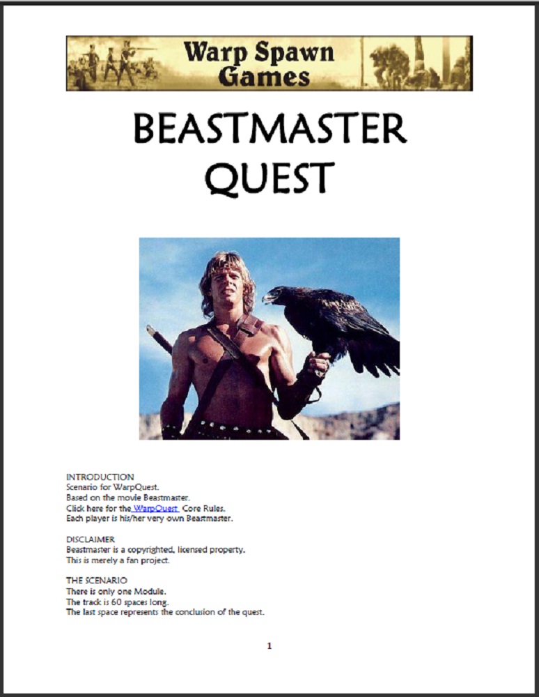 Beastmaster Quest