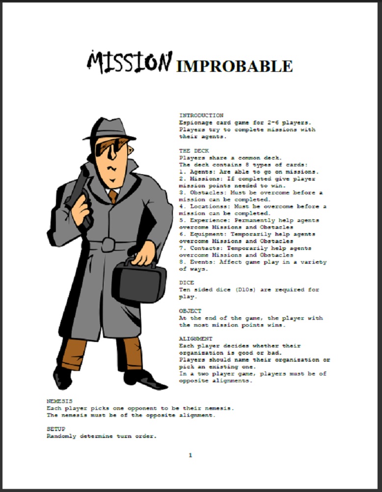 Mission Improbable