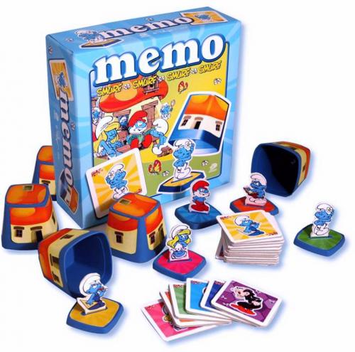 3D Memo Smurfs