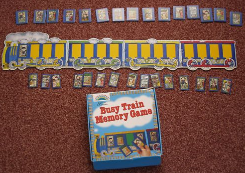 Busy Train Memory Game