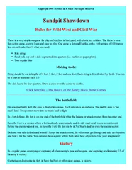 Sandpit Showdown