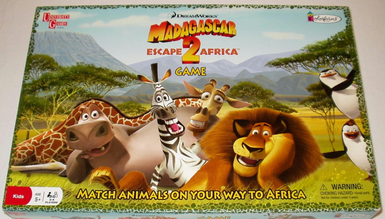 Madagascar Escape 2 Africa Game