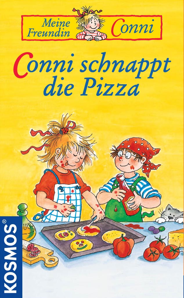 Conni schnappt die Pizza