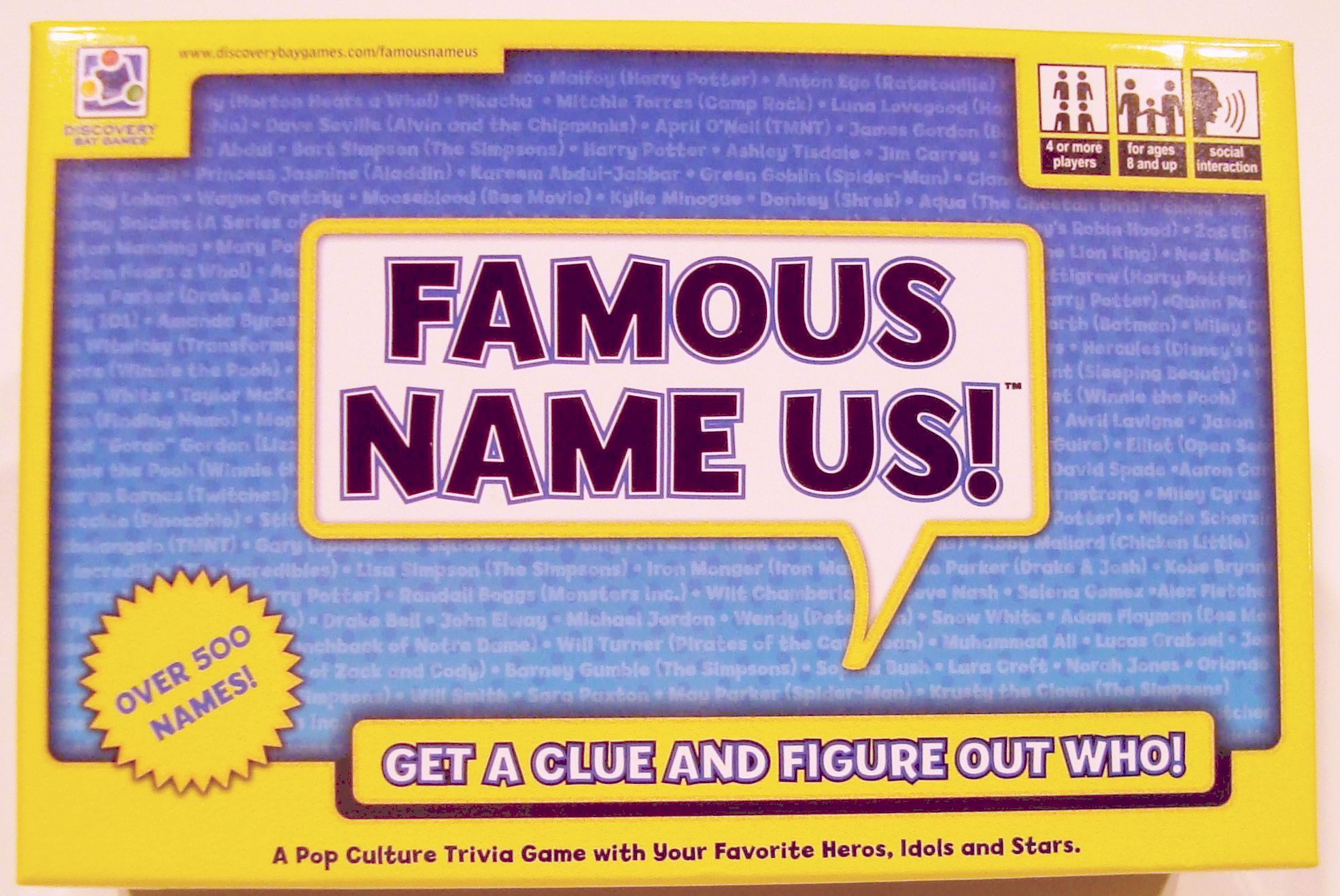 Famous Name Us!
