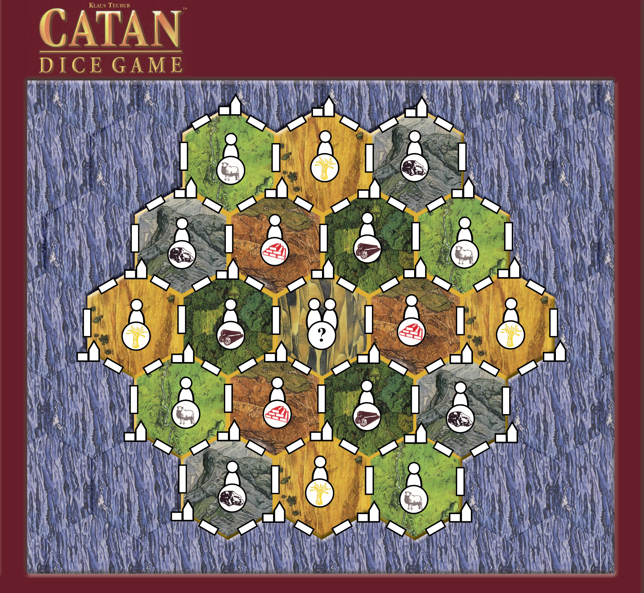 Catan Dice Game XXL Variant