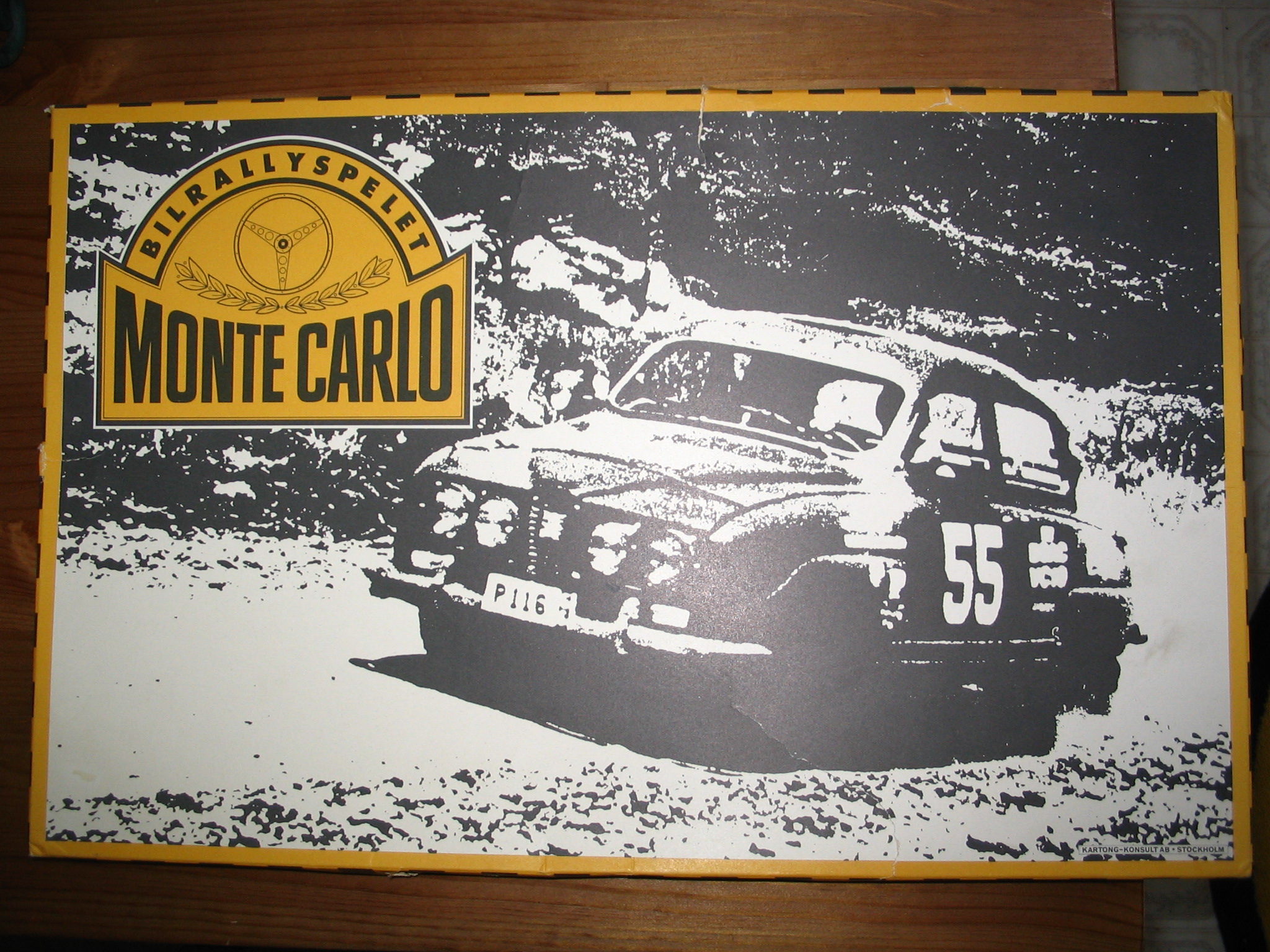 Bilrallyspelet Monte Carlo