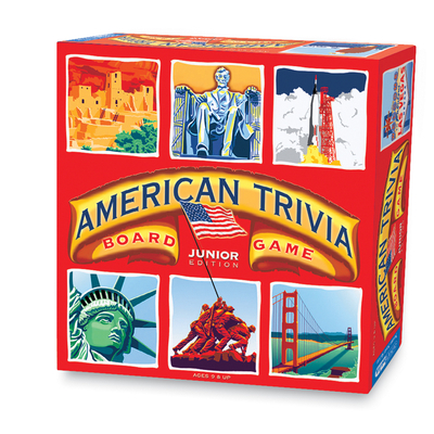 American Trivia Board Game Junior Edition
