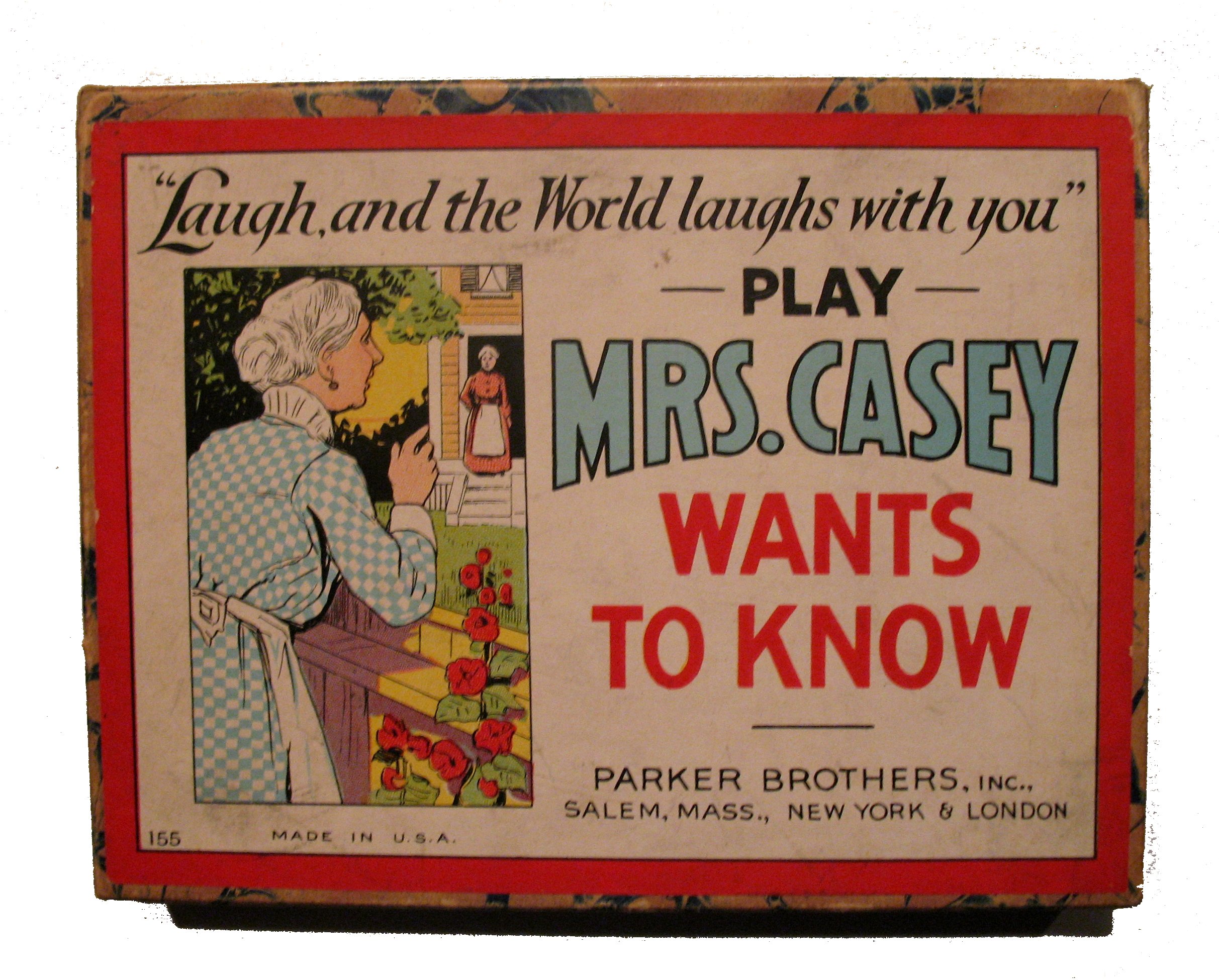 Mrs. Casey Wants to Know
