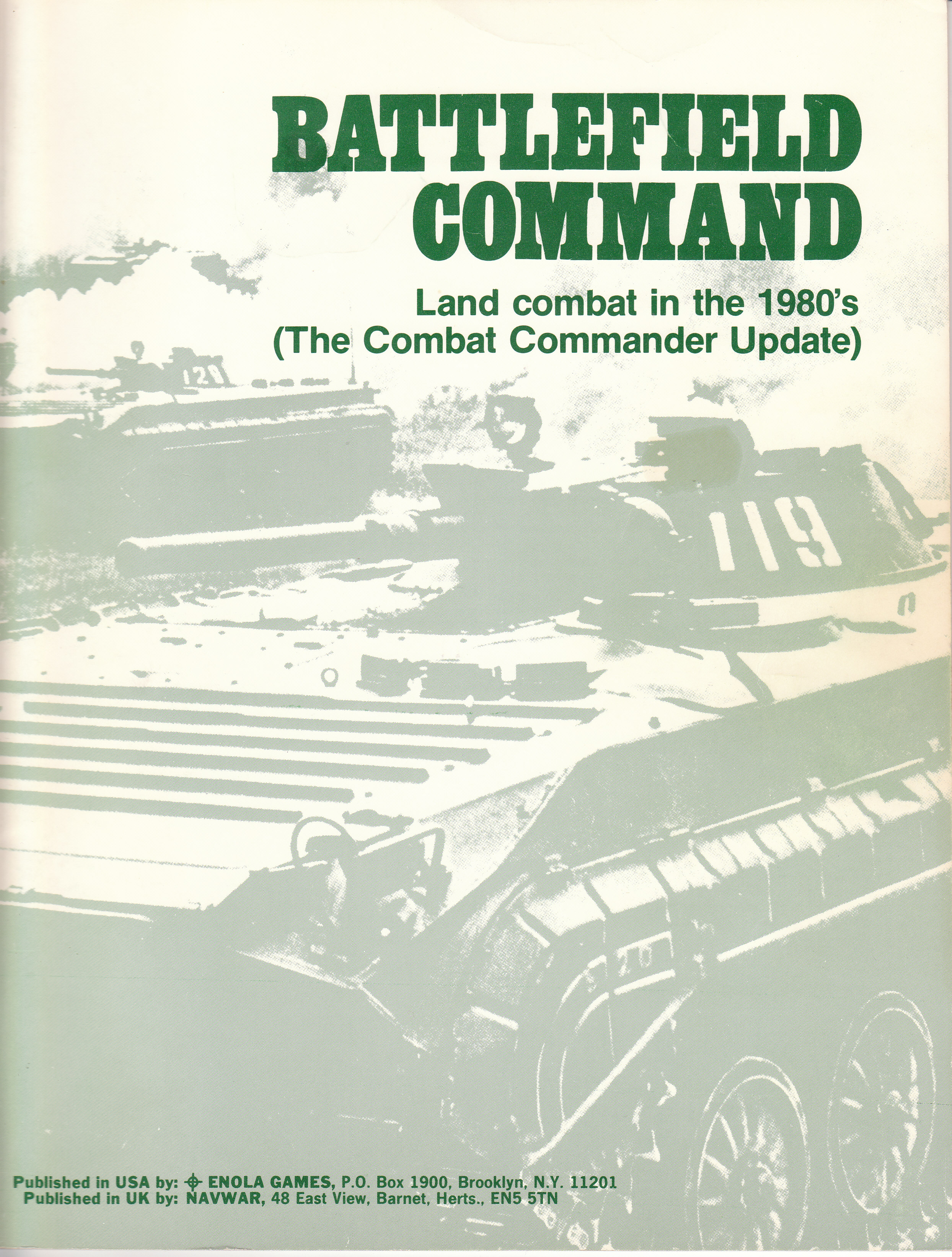 Battlefield Command: Land Combat in the 1980s